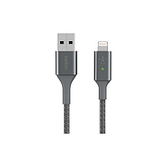Belkin Smrt Led Cbl, A-ltg, Br, 4 , Gray (CAA007BT04GR)