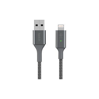 Belkin Smrt Led Cbl, A-ltg, Br, 4 , Gray (CAA007BT04GR)