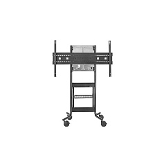 Avteq Height Adjustable Av Cart (RPS500BBCSB55)