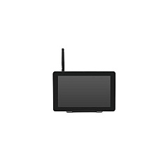 Mimo Monitors 7 High Performance Commercial Android Tablet With Poe; 5-point Pcap Touch (optional); Rk-3288; 1024 X 600 Ips Lcd; 400 Cd/m2; 800:1 Cr; Viewing Angles (MCT70HPQPOE)
