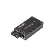 Black Box Fast Ethernet (100-mbps) Media Converter - 10/100-mbps Copper To 100-mbps Multimode Fiber, 850nm, 0.3km, Sc, Gsa, Taa (LHC041AR4)
