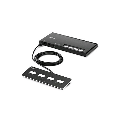 Belkin Modular 4-port Skm W/remote Pp4.0 (F1DN004MODKM4)