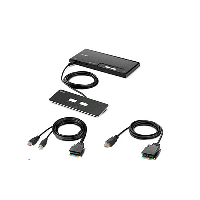 Belkin Mdlr 2-pt 1 Hd Hdmi Skvm W/rmt Pp4.0 (F1DN102MODHH4)