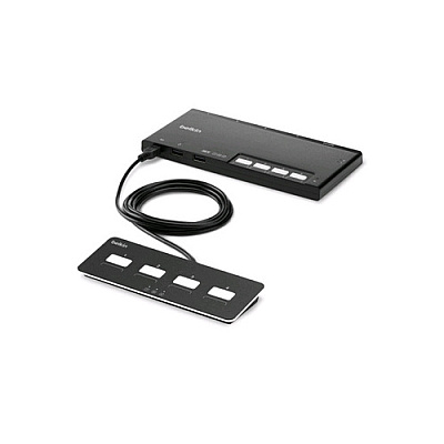 Belkin Mdlr 4-pt 1 Hd Base Skvm W/rmt Pp4.0 (F1DN104MODBA4)