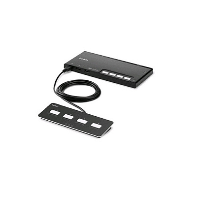 Belkin Mdlr 4-pt 1 Hd Dvi Skvm W/rmt Pp4.0 (F1DN104MODDD4)