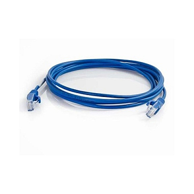 Leviton Vs 5ft Blu Booted C6 28awg Cm (576RD10005)