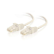 Leviton Vs 3ft Wht Booted C6 28awg Cm (576RD25003)