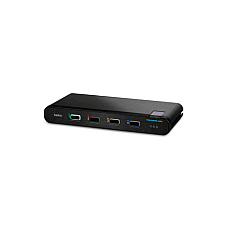 Belkin 4 Pt 2 Hd Dp/hdmi Unvl Skvm Wo/cac Pp4.0 (F1DN204KVMUNN4)