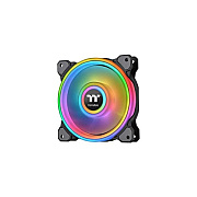 Thermaltake Riing Quad 120mm 1 Pack Case Fan, Black (CLF088PL12SWC)