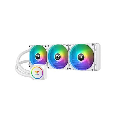 Thermaltake Th240 Argb Mb Sync 360 Aio Cooler, White (CLW302PL12SWA)