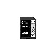Lexmark Lexar Pro Sdxc,1066x 64gb, C10,u3 (LSD1066064GBNNNU)