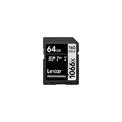 Lexmark Lexar Pro Sdxc,1066x 64gb, C10,u3 (LSD1066064GBNNNU)