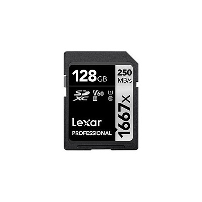 Lexmark Lexar Pro Sdxc,1667x 128gb,c10,uhs-ii,u3 (LSD128CBNA1667)