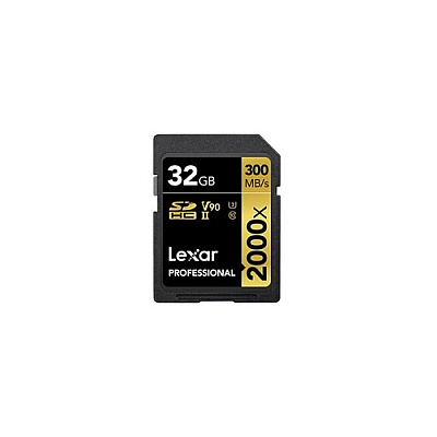 Lexmark Lexar Pro Sdxc,2000x 32gb,c10,u-ii,u3 (LSD2000032GBNNNU)