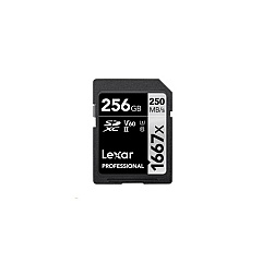 Lexmark Lexar Pro Sdxc,1667x 256gb,c10,u-ii,u3 (LSD256CBNA1667)
