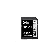 Lexmark Lexar Pro Sdxc,1667x 64gb,c10,uii,u3,2pk (LSD64GCBNA16672)