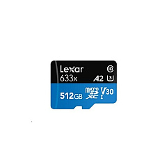 Lexmark Lexar High Perf Microsdxc,512gb,633x,u-i (LSDMI512BBNL633A)
