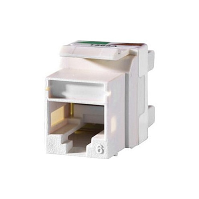 Leviton Keystn,tchoice C6 Jacks,25pk,fgwht (KS6)