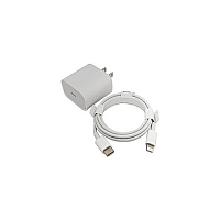 Total Micro Technologies Total Micro Ac Adapter W/cable, Apple Macbook Air 15 M2 2023, Air 13 M2 2022, Air M1 2023, Iphone 14, 14 Pro Max, 14 Pro - 20w Usb-c To Lightning (MHJA3AM/ATM)