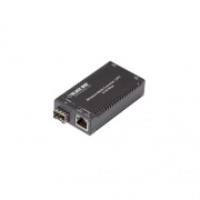 Black Box Fast Ethernet (100-mbps) Media Converter - 10/100-mbps Copper To 100-mbps Fiber Sfp, Taa (LHC301AR4)