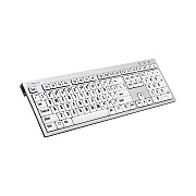 Ergoguys Large Print Wired Mac Keyboard Black/wht (LKBULPRNTBW)