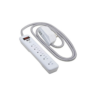 Tripp Lite Surge Protector 7-outlets 2 Usb Ports (TLP616USB)