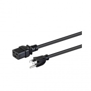 Monoprice Power Cord - Nema 5-15p To Iec (40073)