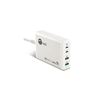 SIIG Dual Usb-c Pd/ Qc 3.0 Charger White (ACPW1P11S1)