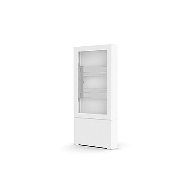 Chief Manufacturing 55inch Portrait Floor Kiosk White (LF55UWP)