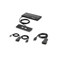 Belkin Mdlr 2-pt 1-hd Dp Skvm W/rmt Pp4.0 (F1DN102MODPP4)