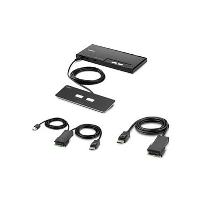 Belkin Mdlr 2-pt 1-hd Dp Skvm W/rmt Pp4.0 (F1DN102MODPP4)
