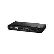 Belkin 4 Pt 1 Hd Dp/hdmi Unvl Skvm W/cac Pp4.0 (F1DN104KVMUN4)