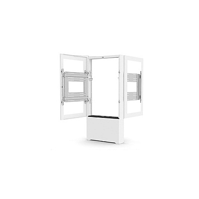 Chief Manufacturing 55inch B2b Portrait Floor Kiosk White (LF55UWPB2B)