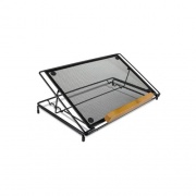Relaunch Aggregator Black Solid Steel Laptop Riser (MI7270)