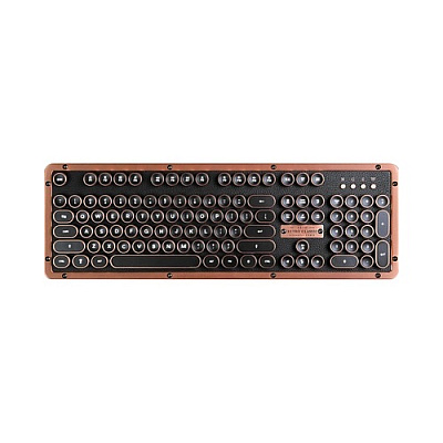 Azio Retro Classic Bt Keyboard, Artisan (MKRETROL03B)