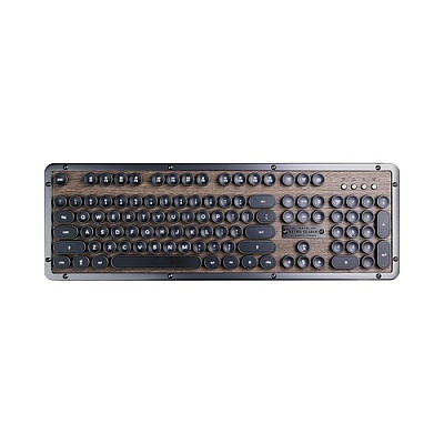 Azio Retro Classic Bt Keyboard, Elwood (MKRETROW01B)