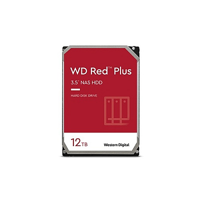 Western Digital 12tb 7200rpm 3.5 Wd Red Plus Sata (WD120EFBX)