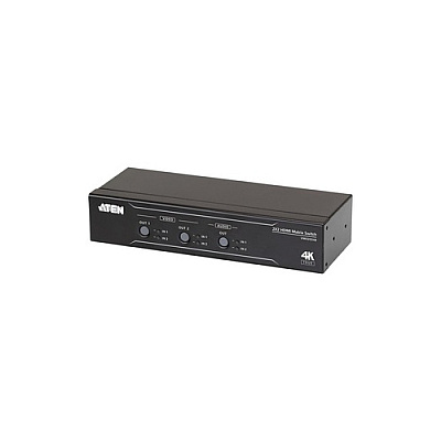 Aten 2x2 True 4k Hdmi Matrix Switch With Audio De-embedder (VM0202HB)