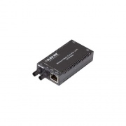 Black Box Fast Ethernet (100-mbps) Media Converter - 10/100-mbps Copper To 100-mbps Multimode Fiber, 1300nm, 2km, St, Gsa, Taa (LHC013AR4)