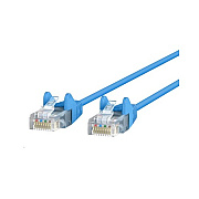 Belkin Cat6 Slim 28awg Cable -blue -12ft (CE001B12BLUS)