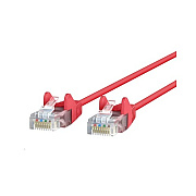 Belkin Cat6 Slim 28awg Cable - Red -14ft (CE001B14REDS)