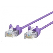 Belkin Belkin Cat6 Slim 28awg Cable-purple-15ft (CE001B15-PUR-S)
