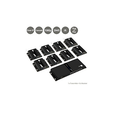SIIG 1x8 Hdmi Splitter Over Ip Extender Kit (CEH26W11S1)