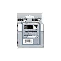 DYMO Rhino 1x1 White Vinyl Self Lam (1734821)