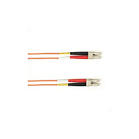 Black Box Om4 50/125 Multimode Fiber Optic Patch Cable - Ofnp Plenum, Lc To Lc, Orange, 15-m (49.2-ft.), Gsa, Taa, Non-returnable/non-cancelable (FOCMPM415MLCLCOR)