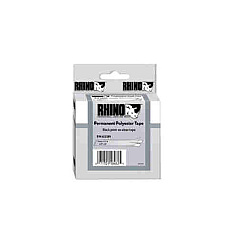 DYMO Rhino 3/4clear Permanent Poly Labels (622290)