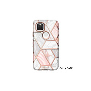 I Blason Google Pixel 5 Cosmo Case-marble Pink (GP5COSMPINK)