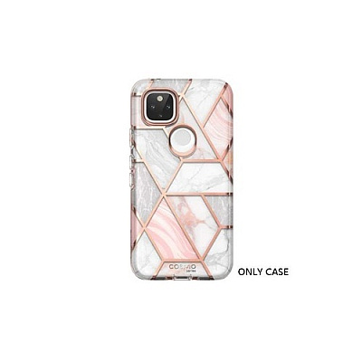 I Blason Google Pixel 5 Cosmo Case-marble Pink (GP5COSMPINK)