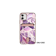 I Blason Iphone 12 Cosmo Wallet Case-marble Pink (IP1261COSCMAR)