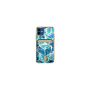 I Blason Iphone 12 Cosmo Wallet Case-ocean Blue (IP1261COSCOCE)